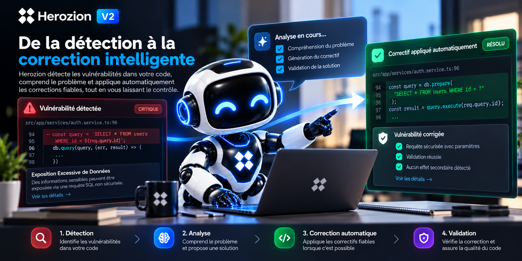 De la détection à la correction intelligente